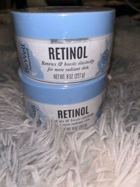Retinol Face Cream Jar - Be Well NatureWell SET OF 2